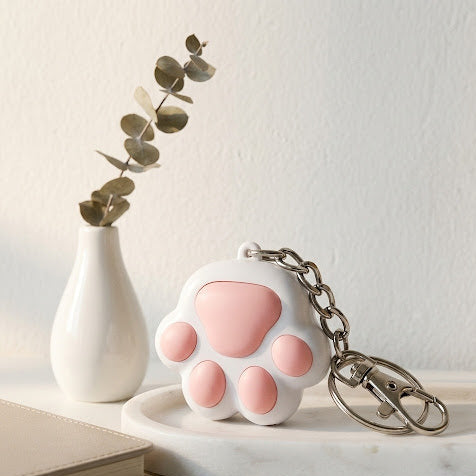Cat Paw Portable Smart Laser Teaser Keychain
