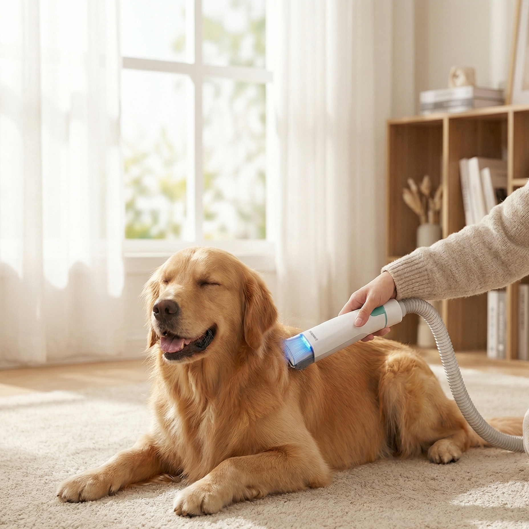 Minimalist Aesthetic Gravity Pet Dematting &amp; Deshedding Comb